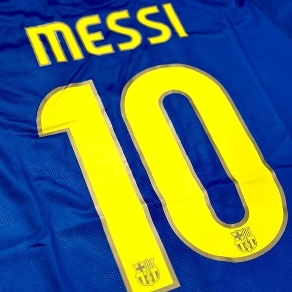 Nike Lionel Messi #10 FC Barcelona 2008/09 Champions League Final Jersey - Picture 9 of 11